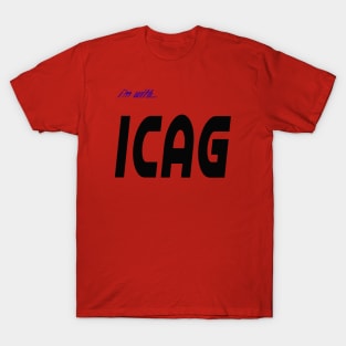 iam with icag T-Shirt